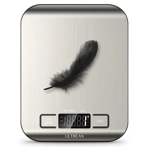 Ultrean Digital Food Scale, High Precision Kitchen Scale with Tare Function